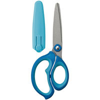 クツワ 学童はさみ ヒラクーノ ブルー SS115BL 1個