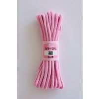 クロバー Clover カラーひも 細 3m巻 ピンク 26-135 CL26-135 1個