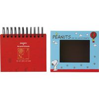 ナカバヤシ フォトランク フレームケース アルバム L判 60枚 スヌーピー ブルー ア-FTPC-202-2 1冊