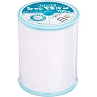 フジックス FUJIX シャッペスパン普通地家庭用ミシン糸 【大巻】 #60 700m col.401 白 FK55-401 1個