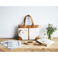 ブレイヴ HaL 倉敷産帆布×姫路レザー ベーシックトート&サコッシュ 23-8376-274 1袋（直送品）