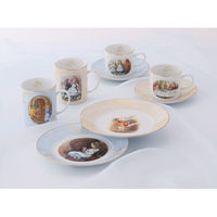 山加商店 マクミラン・アリス クラシック ペアケーキプレートセット 24-7311-015 1箱（直送品）