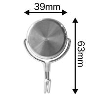 サンケーキコム 超強力ステンレスマグネットフック 7kgタイプ PMS2ーP07 1パック