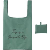 不二貿易 エコバッグ EARTH GREEN 70883 1個