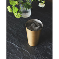 アサヒ 食楽工房 シンプルライン 真鍮製タンブラー 23-8247-628 1箱（直送品）