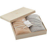 スタイレム瀧定大阪 今治謹製 ご褒美タオル バスタオル2枚セット(木箱入) 24-0144-040 1箱（直送品）