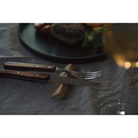 TRAMONTINA トラモンティーナポリウッド EUナイフ&ロングフォーク&カトラリーレストセット 24-0252-030 1箱（直送品）