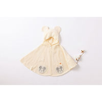 高井ニット ディズニー オーガニックコットンフード付ポンチョ 24-0306-023 1箱（直送品）