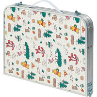 スケーター くまのプーさん 折りたたみローテーブル 24-0343-035 1箱（直送品）