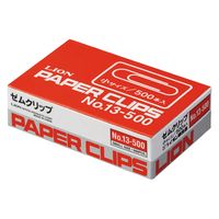 ライオン事務器 ゼムクリップ 小 No.13-500 1セット（1箱（500本入）×5）