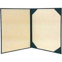 美濃商会 証書ファイル 布 緑 Aタイプ 8223-01 1冊