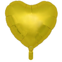 宝興産 IBハート14AT.Mゴールドバルーン 風船 パッケージ5袋入り 0201511207 1セット(5袋入)（直送品）