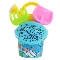 池田工業社 くじらさん かさねてバケツセット 砂遊び 9530 1個