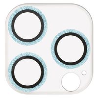 iPhone15Pro/15ProMax カメラフィルム ガラス グリッター 青 PM-A23CFLLP5BUG エレコム 1個（直送品）