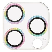iPhone15Pro/15ProMax カメラフィルム ガラス グリッター 虹 PM-A23CFLLP5RAG エレコム 1個（直送品）