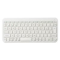 エレコム Bluetoothミニキーボード/Slint/薄型/パンタグラフ式/マルチペアリング/ホワイト TK-TM10BPWH 1個