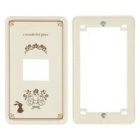 オーム電機 プレート ウサギ1 HSーUU01 00-4695 1セット(10個)