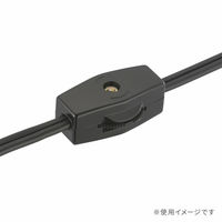 オーム電機 ロータリースイッチ 平行線専用 黒 09-1841 1セット(10個)