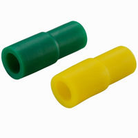 オーム電機 絶縁キャップ 1.25黄/緑 09-2178 1セット(400個:20個×20パック)