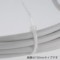 オーム電機 結束バンド ロックタイ 長さ200mm 白 10本入 耐薬品タイプ LOT-SG2010PC 1セット(100本)（直送品）