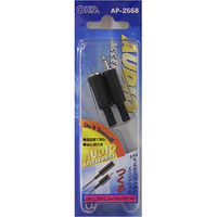 オーム電機 φ2.5モノラルプラグ・ジャックセット AP-2668 1セット(10個)