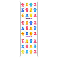奥山商会 オーロラシール 三色ベアー KA028 1セット(1枚×2)