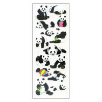 奥山商会 クリアーシール パンダ HK066 1セット(1枚×2)