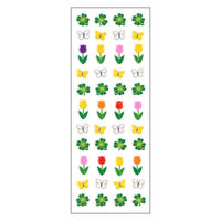 奥山商会 ラメ入りシール チューリップ CR169 1セット(1枚×2)