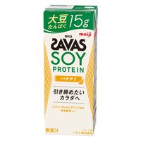 （ザバス）SOY PROTEIN バナナ風味 1セット（1本×24） 明治