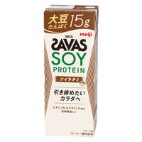 SAVAS（ザバス）ソイプロテイン　ソイラテ風味 1セット（1本（200ml）×24） 明治　プロテインドリンク