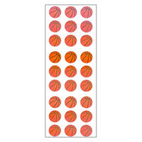 奥山商会 オーロラシール バスケットボール EA584 1セット(1枚×2)