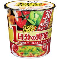 アサヒグループ食品 おどろき野菜 1日分の野菜 完熟トマトのミネストローネ 1セット（6個）