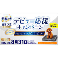 デオシート 消臭ラボ トイレシステム ワイド 本体セット＜本体：1台、フィルター：2枚、マット：4枚＞ 1個 ユニ・チャーム