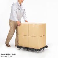 サンワサプライ 連結台車 小 CART-FA8BK 1個（直送品）