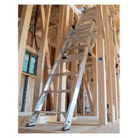 長谷川工業 2連階段はしご LW2-39 1台（直送品）