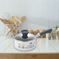 タマハシ 片手鍋 16cm IH対応 スヌーピー ブレイクタイム SN-141 1個