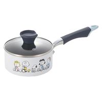 タマハシ 片手鍋 16cm IH対応 スヌーピー ブレイクタイム SN-141 1セット(3個)