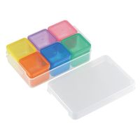 タマハシ 保存容器 100ml×6 ビタプラ キューブストッカー VP-104 1セット(3個)