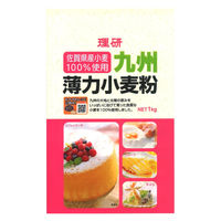 理研 九州薄力小麦粉 佐賀県産小麦100%使用 1kg 1セット（1個×2）理研農産化工