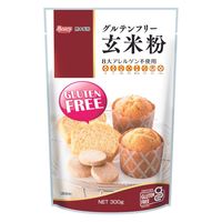 熊本製粉 グルテンフリー 玄米粉 8大アレルゲン不使用 300g 1セット（1個×5）