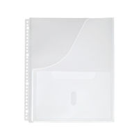 キングジム 取扱説明書ファイル No.2635用ポケット リフィル 30穴 2630P 1箱（1パック（4枚入）×10）