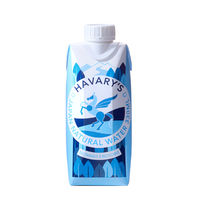 ハバリーズ 紙パック 水 330ml 1箱（18本入）