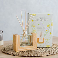 リードディフューザー 竹素材 ディライトフルムスク 100mL 芳香期間：約2ヶ月 MRU-123-WM 1個 メルシーユー