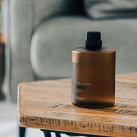 メルシーユー MRU-AD006用 ネブライザー専用アロマオイル ブラックアンバー 200mL MRU-AD007-BA 1個 ライフオンプロダクツ