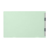 プラス　フラットファイル厚とじ　A4ヨコ　10冊　ブルー　No.022NW　樹脂製とじ具（わけあり品）