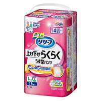 花王 リリーフ パンツタイプ 上げ下げらくらくうす型パンツ 4回分 L-LL 1箱（18枚入×3パック）