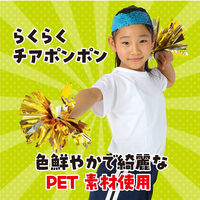 アーテック らくらくチアポンポン ゴールドシルバー 14603 1セット(1対×4)