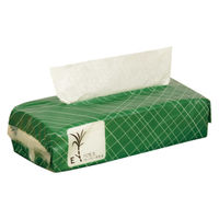 ペーパータオル 小判 バガス パルプ シングル エコノミー FR-6641 1セット（1袋（200枚入）×96）ファーストレイト