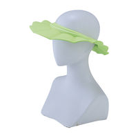 日本エンゼル シャンプーハット（グリーン） 1個 シャワーキャップ 入浴介助 介護  やわらかい素材 自助具