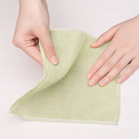 包む 今治タオル ハンカチ ギフトラッピングトレー入り グリーン AA078 1セット(1個×2)